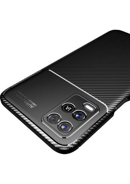 Oppo A54 Kılıf Karbon Desenli Lux Negro Silikon fiyatları
