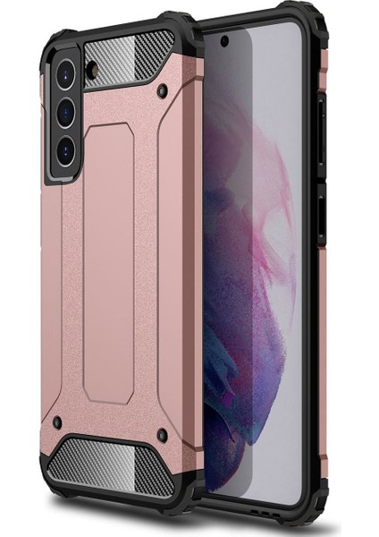 Samsung Galaxy S21 Fe Kılıf Çift Katmanlı Armour Case