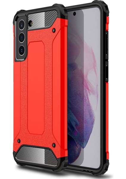 Samsung Galaxy S21 Fe Kılıf Çift Katmanlı Armour Case