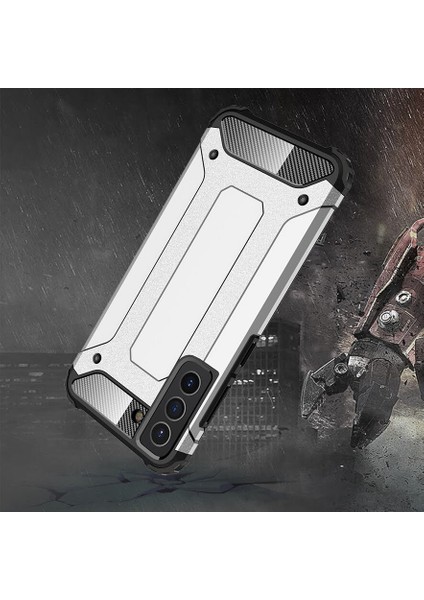 Samsung Galaxy S21 Fe Kılıf Çift Katmanlı Armour Case