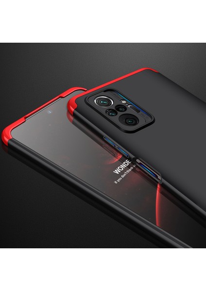 Xiaomi Redmi Note 10 Pro Kılıf 3 Parça 360 Ays Kapak