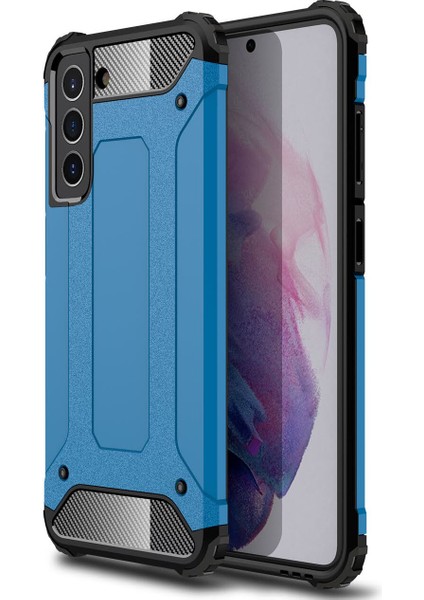 Samsung Galaxy S21 Fe Kılıf Çift Katmanlı Armour Case