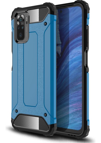 Xiaomi Redmi Note 10S Kılıf Ultra Korumalı Çift Katmanlı Armour Case