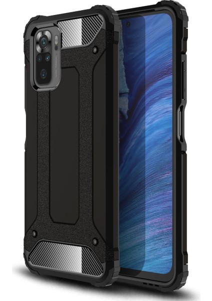 Xiaomi Redmi Note 10 Kılıf Ultra Korumalı Çift Katmanlı Armour Case