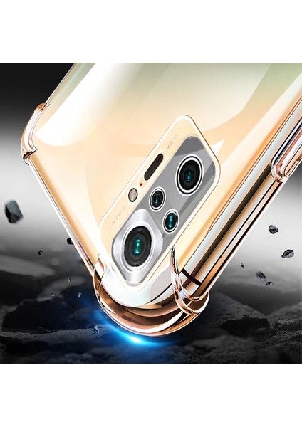 Xiaomi Redmi Note 10 Kılıf Ultra Koruma Kamera Korumalı Şeffaf Antishock Silikon modelleri