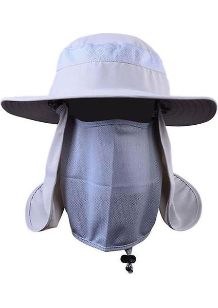 Balıkçılık Yüz Boyun Güneş Koruyuculu Şapka(Yurt Dışından)
