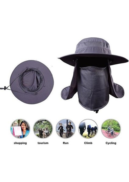 Balıkçılık Yüz Boyun Güneş Koruyuculu Şapka(Yurt Dışından) fırsatları
