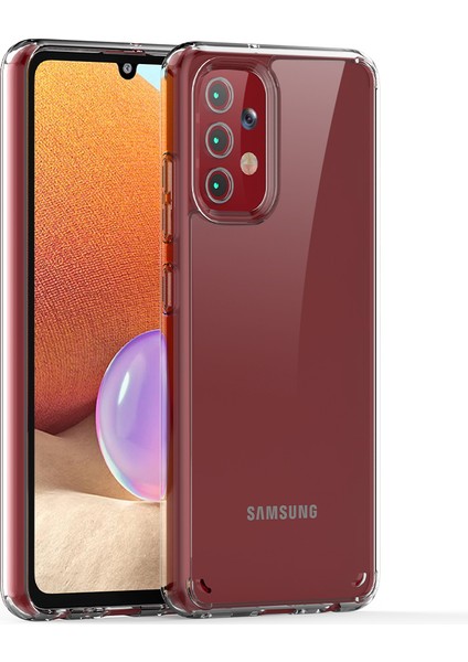 Samsung Galaxy A32 4g Kılıf Ultra Korumalı Kamera Korumalı Şeffaf Coss Silikon