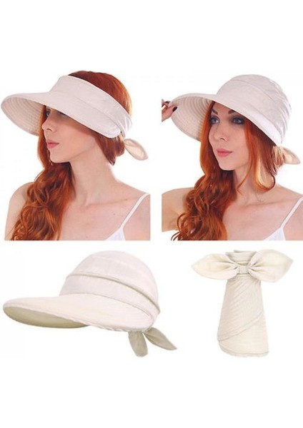 Güneş Koruyucu Cabrio Plaj Visor Şapka (Yurt Dışından) fiyatları