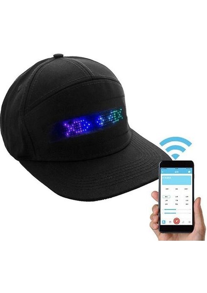 Hip Hop Şapka Programlanabilir Parti Şapkası(Yurt Dışından)