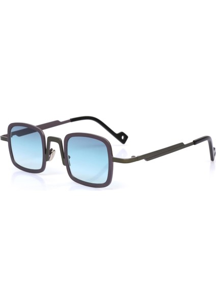 s Dikdörtgen Çok Renk Çerçeveli Unisex Güneş Gözlüğü AE-7031C6