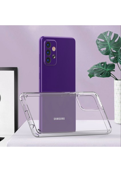 Kny Samsung Galaxy A52 Kılıf Ultra Korumalı Kamera Korumalı Coss Sillikon