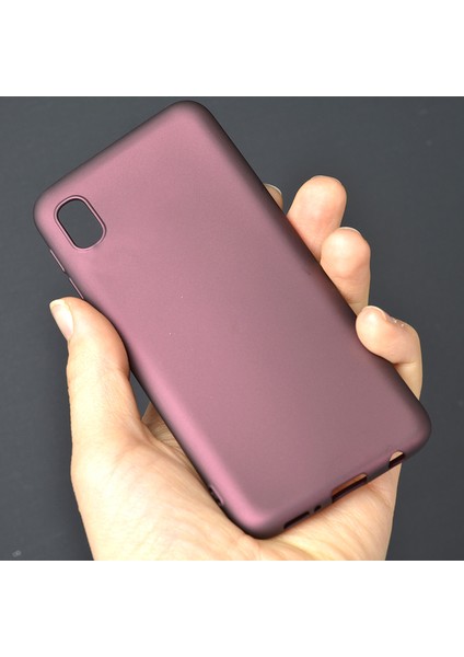 Samsung Galaxy A01 Core Kılıf Ultra Ince Mat Silikon