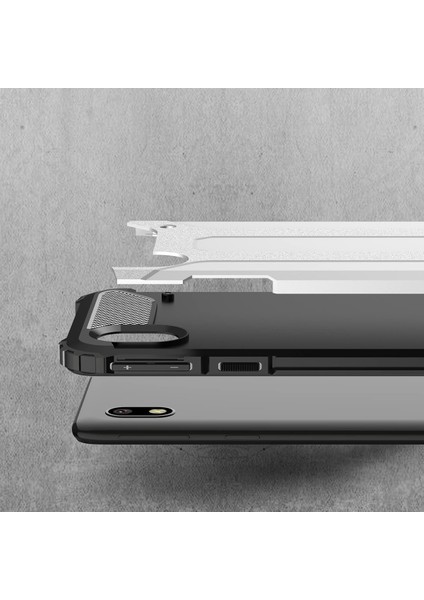 Samsung Galaxy A01 Core Kılıf Çift Katmanlı Armour Case