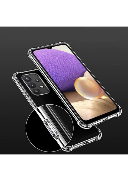 Samsung Galaxy A52 Kılıf Ultra Korumalı Şeffaf Antishock Silikon modelleri
