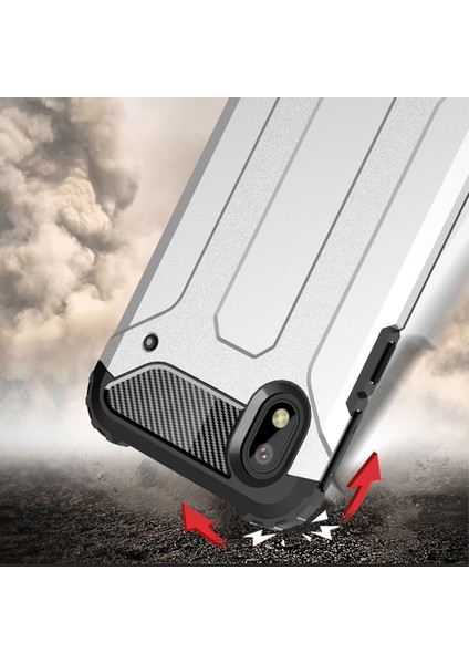 Samsung Galaxy A01 Core Kılıf Çift Katmanlı Armour Case