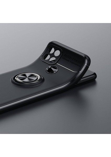 Oppo A15S Kılıf Yüzüklü Manyetik Ravel Silikon fiyatları