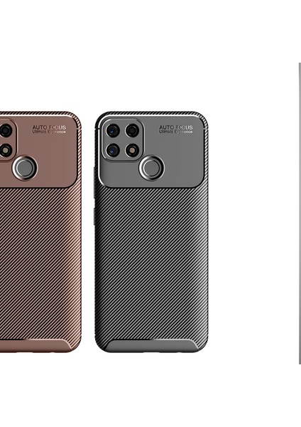 Oppo A15 Kılıf Karbon Desenli Lux Negro Silikon modelleri