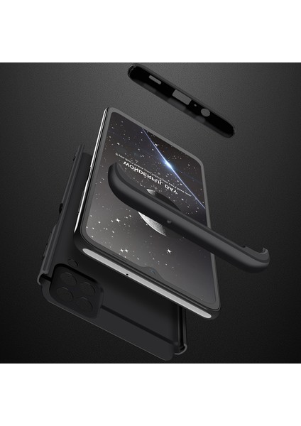 Samsung Galaxy A12 Kılıf 3 Parça 360 Zore Ays Kapak modelleri