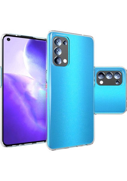 Oppo Reno 5 Kılıf Ultra Ince Şeffaf Silikon fırsatları
