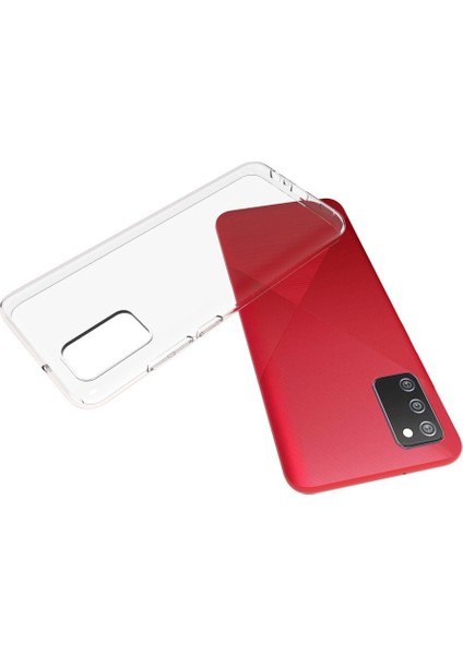 Samsung Galaxy A02S Kılıf Ultra Ince Şeffaf Silikon fırsatları