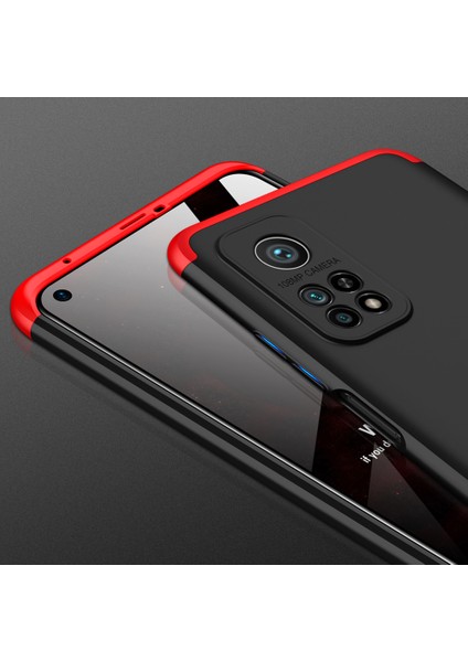 Xiaomi Mi 10T Pro Kılıf 3 Parça 360 Zore Ays Kapak