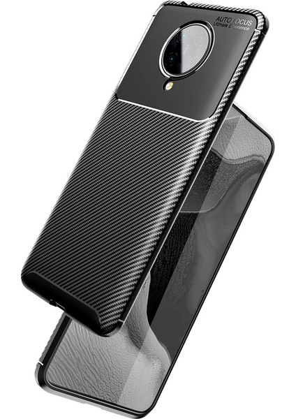 Xiaomi Redmi K30 Pro Kılıf Karbon Desenli Lux Negro Silikon indirimleri