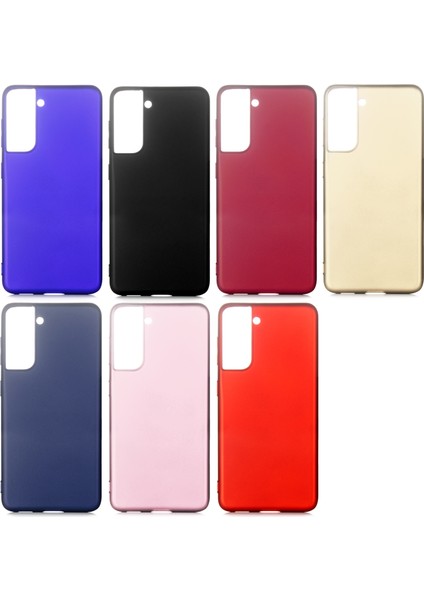 Samsung Galaxy S21 Plus Kılıf Ultra Ince Mat Silikon