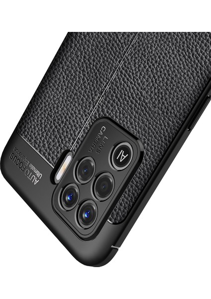 Oppo Reno 5 Lite Kılıf Deri Desenli Lux Niss Silikon fiyatları