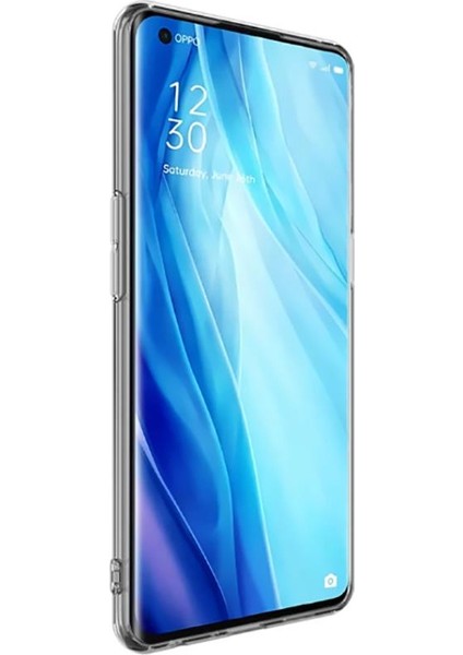 Oppo Reno 4 Pro Kılıf Ultra Ince Şeffaf Silikon