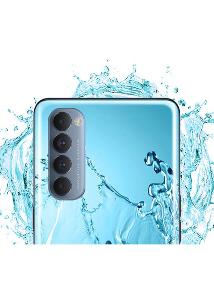 Oppo Reno 4 Pro Kılıf Ultra Ince Şeffaf Silikon