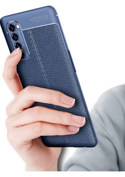 Oppo Reno 4 Pro Kılıf Deri Desenli Lux Niss Sillikon fırsatları