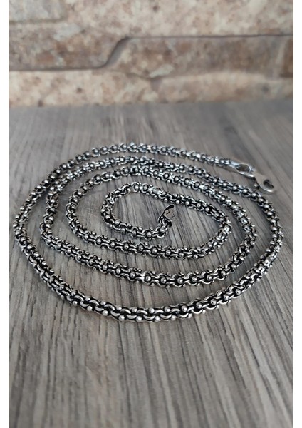 Gümüş 3,8 mm 65 cm Arnavut Boyun Zinciri Kolye fiyatları