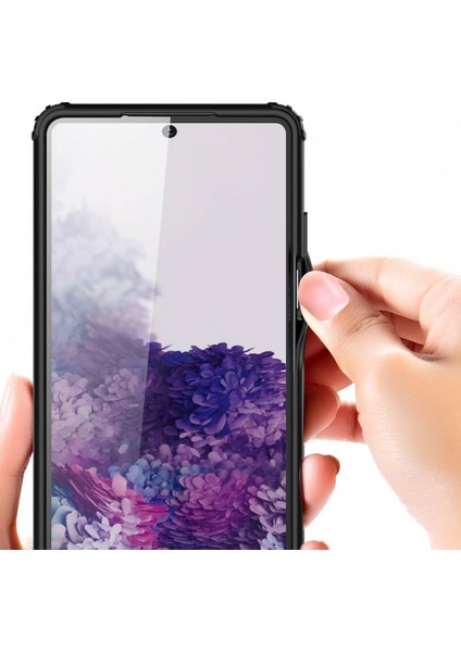Samsung Galaxy S20 Fe Kılıf Silikon Kenarlı Buzlu Volks Kapak modelleri