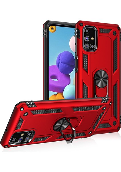 Samsung Galaxy M31S Kılıf Ultra Korumalı Yüzüklü Manyetik Vega Kapak indirimleri