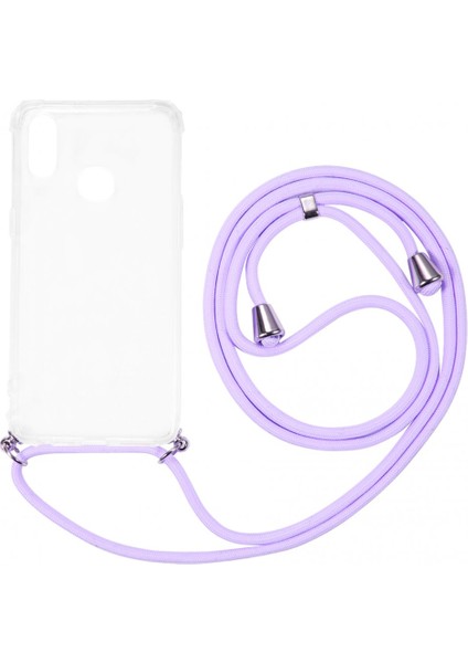 Samsung Galaxy A10S Kılıf Ultra Korumalı Şeffaf Ipli Antishock Silikon