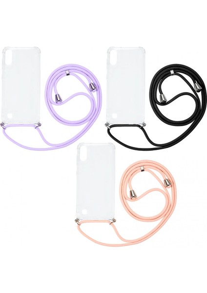 Samsung Galaxy A10S Kılıf Ultra Korumalı Şeffaf Ipli Antishock Silikon indirimleri