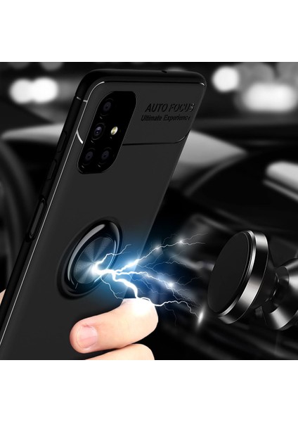 Galaxy M51 Kılıf Yüzüklü Manyetik Ravel Silikon modelleri
