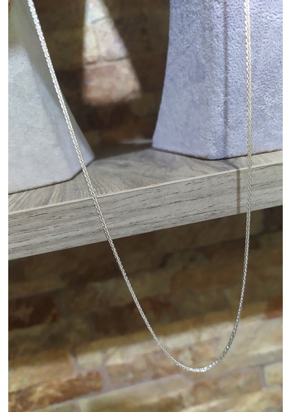 Gümüş Spiga Model Boyun Zinciri Kolye fırsatları
