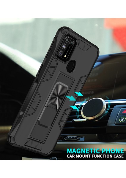 Samsung Galaxy M31 Kılıf Kızaklı Standlı Manyetik Volve Kapak fiyatları