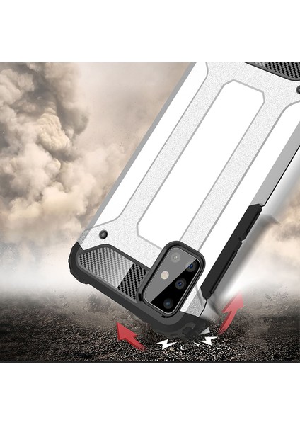 Samsung Galaxy M31S Kılıf Çift Katmanlı Armour Case indirimleri