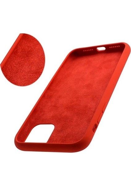 Apple Iphone 12 Pro Max Kılıf Içi Süet Ultra Koruma Lansman Silk Kapak