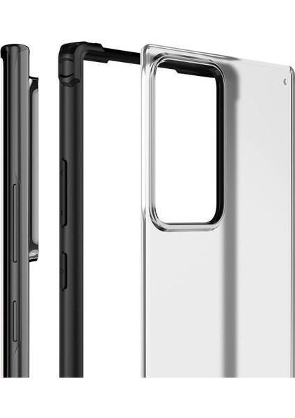 Samsung Galaxy Note 20 Kılıf Renkli Kenarlı Buzlu Volks Kapak modelleri