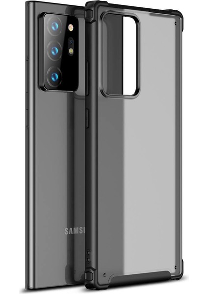Samsung Galaxy Note 20 Ultra Kılıf Renkli Kenarlı Buzlu Volks Kapak