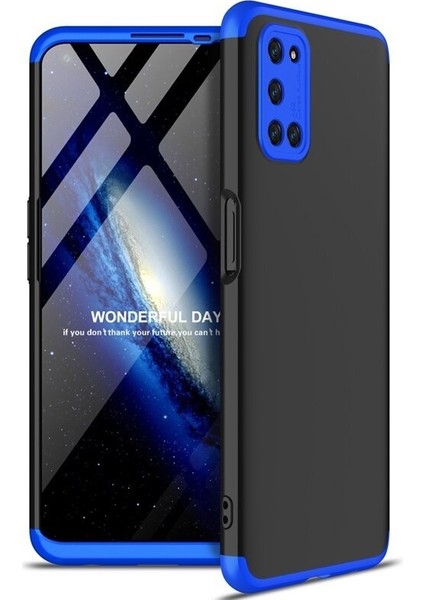 Oppo A52 Kılıf 3 Parça 360 Zore Ays Kapak