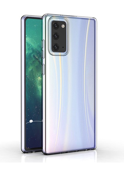 Samsung Galaxy Note 20 Kılıf Ultra Ince Şeffaf Silikon