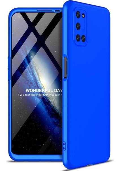 Oppo A52 Kılıf 3 Parça 360 Zore Ays Kapak