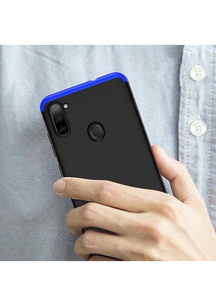 Samsung Galaxy A11 Kılıf 3 Parça 360 Zore Ays Kapak
