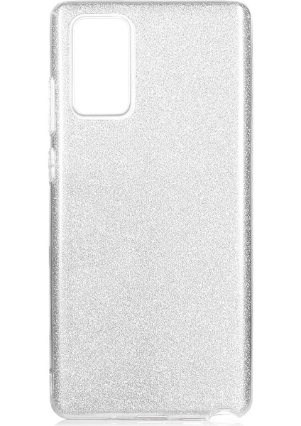Samsung Galaxy Note 20 Kılıf Simli Parlak Shining Silikon
