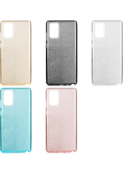 Samsung Galaxy Note 20 Kılıf Simli Parlak Shining Silikon